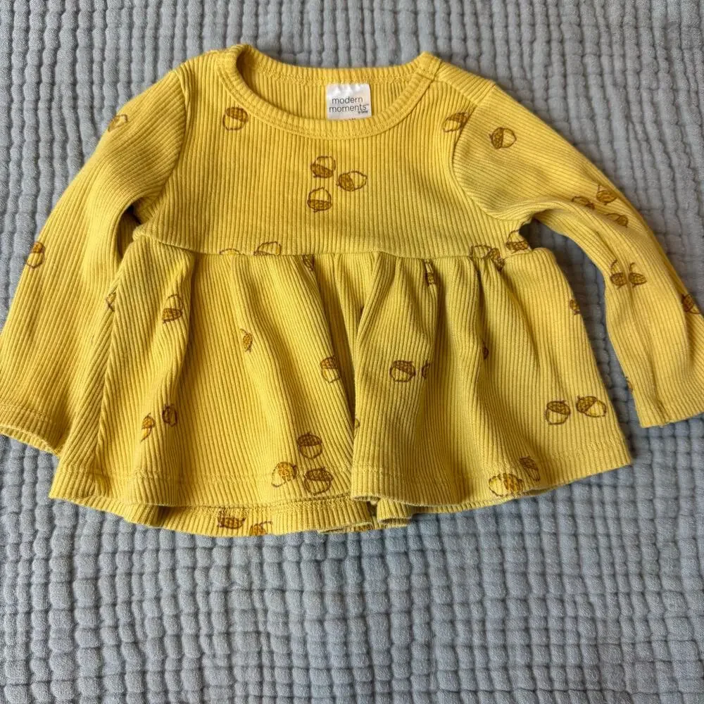 Bundle Lot Baby Girl Clothes Gap Carters 0-3 Months Leggings Peplum Top Bodysuit